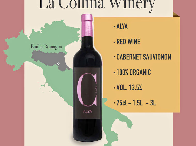La Collina Winery-Alya-Red Wine-Cabernet Sauvignon-Emilia-Romagna-Italy-Europe
