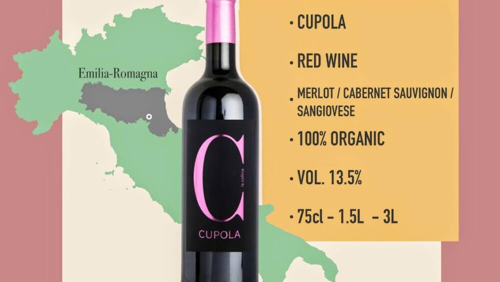 La Collina Winery-Emilia-Romagna-Red Wine-Cupola-Merlot-Cabernet Sauvignon- Sangiovese-Italy-top-Europe